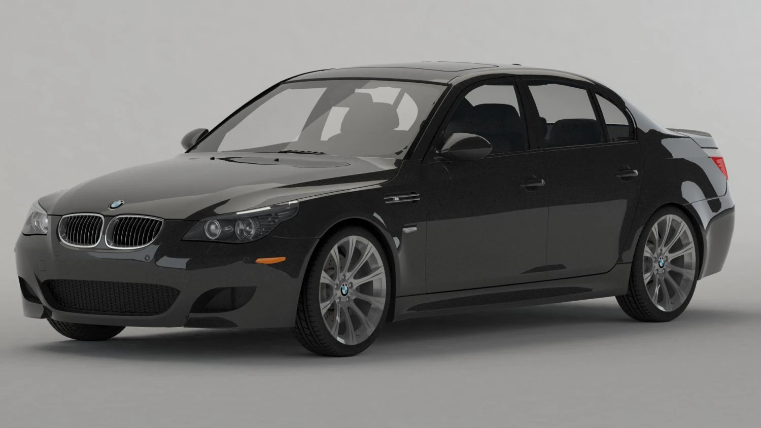 bmw m5 2009 3D Model .c4d .max .obj .3ds .fbx .stl .blend 