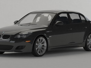 bmw m5 2009 3D Model