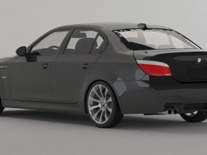 bmw m5 2009 3D Модель