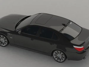 bmw m5 2009 3D Model