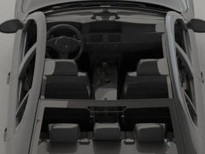 bmw m5 2009 3D Модель