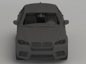 bmw x6m 2010 3D 모델
