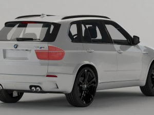 bmw x5 2011 3D Model