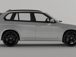 bmw x5 2011 3Dモデル