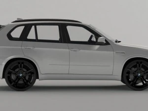 bmw x5 2011 3D Model