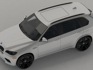 bmw x5 2011 3Dモデル