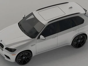 bmw x5 2011 3D Model