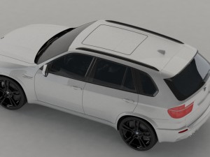 bmw x5 2011 3Dモデル