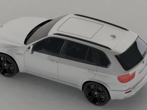 bmw x5 2011 3D Model
