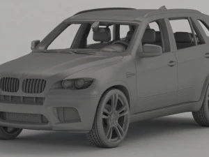 bmw x5 2011 3D Model
