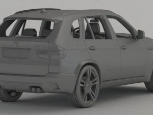 bmw x5 2011 3D Model