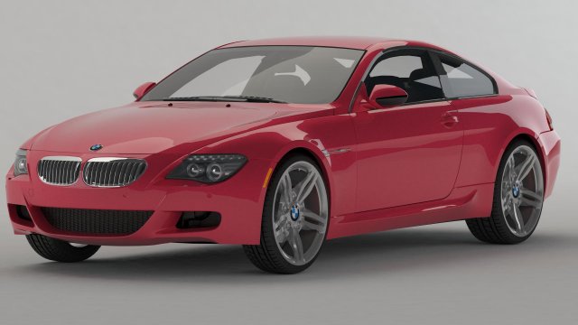 bmw m6 coupe 2010 3D 모델 .c4d .max .obj .3ds .fbx .stl .blend 