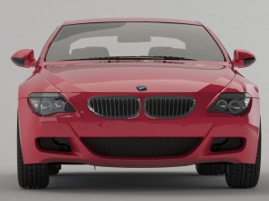 bmw m6 coupe 2010 3D 모델