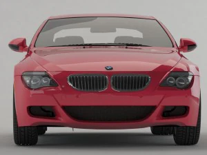 bmw m6 coupe 2010 3D Model