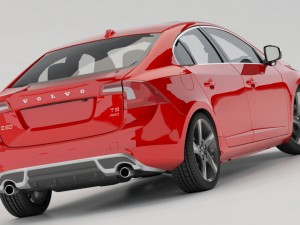 volvo s60r 2011 3D Модель