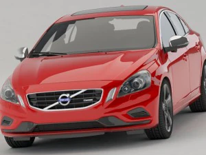 volvo s60r 2011 3D Model