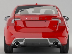 volvo s60r 2011 3D Модель