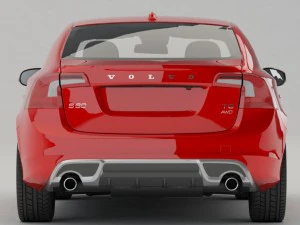 volvo s60r 2011 3D Model