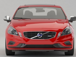 volvo s60r 2011 3D Модель