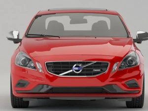 volvo s60r 2011 3D Model