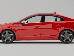 volvo s60r 2011 3D Модель