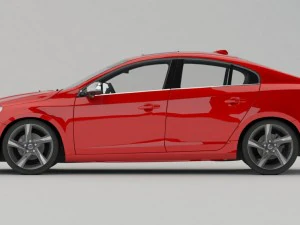 volvo s60r 2011 3D Model