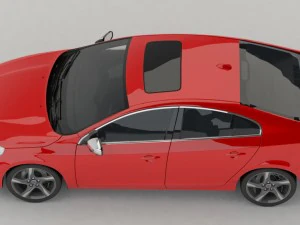 volvo s60r 2011 3D Model