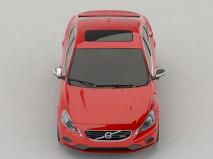 volvo s60r 2011 3D Model