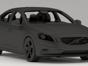 volvo s60r 2011 3D Модель