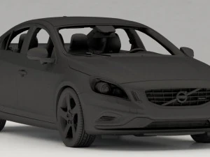volvo s60r 2011 3D Model