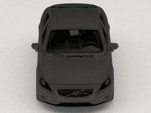 volvo s60r 2011 3D Модель