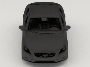 volvo s60r 2011 3D Model