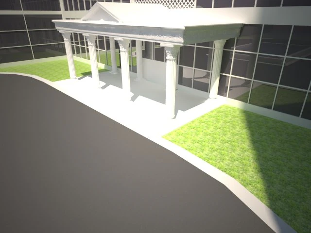 hotel four brothers 3D Model .c4d .max .obj .3ds .fbx .stl .blend 