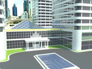 hotel four brothers 3D Model