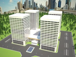 hotel four brothers 3D Model