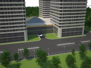 hotel four brothers 3D Model
