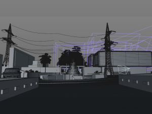 bo2 map raid 3D Model