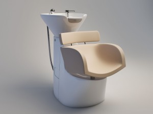 hairwashingchair 3D Model