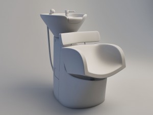 hairwashingchair 3D Model