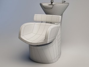 hairwashingchair 3D Model