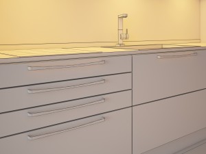 full scene blima kitchen 3D 모델