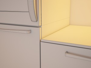 full scene blima kitchen 3D 모델