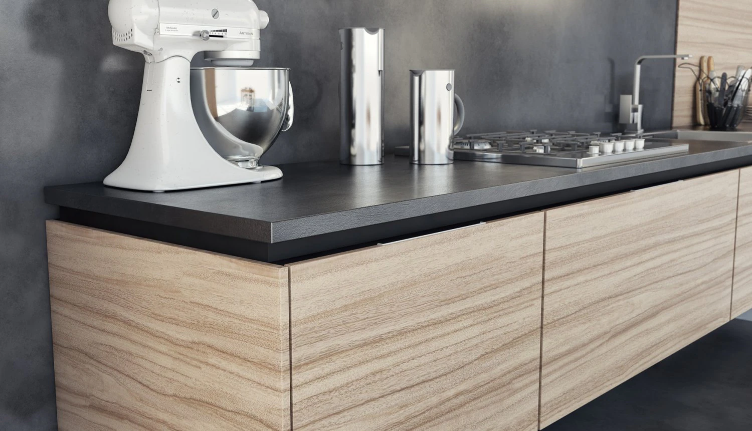 kitchen 3D Model .c4d .max .obj .3ds .fbx .stl .blend 