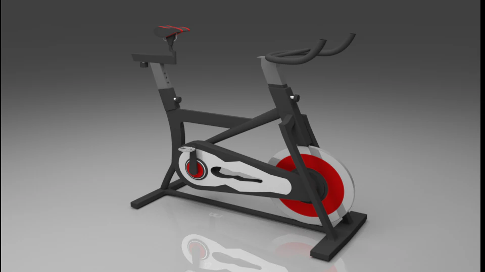 bike exercise 3D Model .c4d .max .obj .3ds .fbx .stl .blend