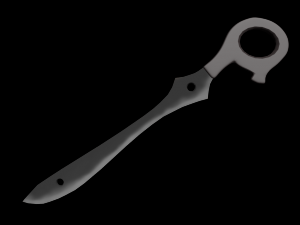 scissor blade Modelo 3D