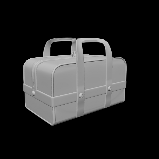 briefcase Modelo 3D .c4d .max .obj .3ds .fbx .stl .blend 