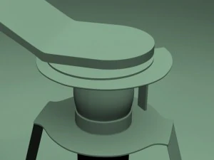 manual coffee grinder 3D Model