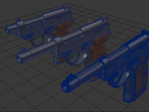walther p38 3D Model