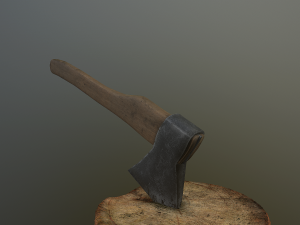 axe 3Dモデル