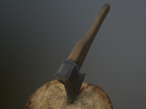 axe 3Dモデル